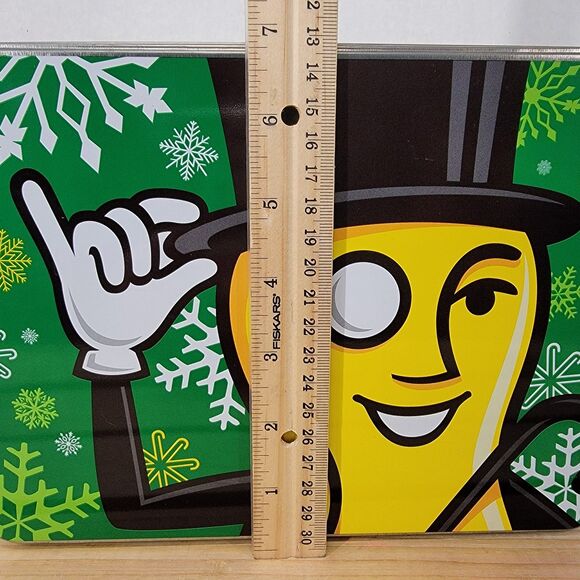 Planters Mr. Peanut Tin Box Approx 9" X 7" - Picture 7 of 8